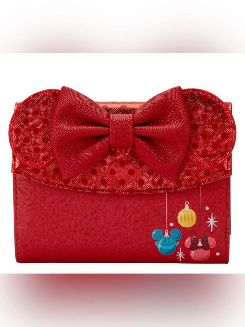 Loungefly DISNEY
Minnie Mouse Exclusive Holiday
Ornaments Wallet 🆕🆕🆕